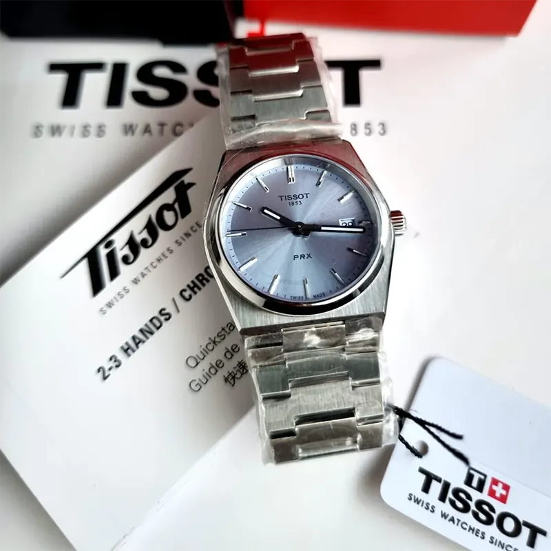 Tissot Ladies Watch PRX 35mm Light Blue Dial | T137.210.11.351.00